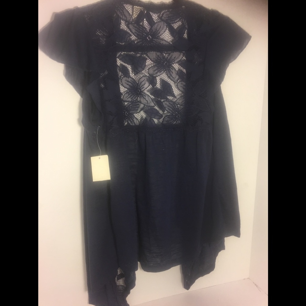 Lace cover top